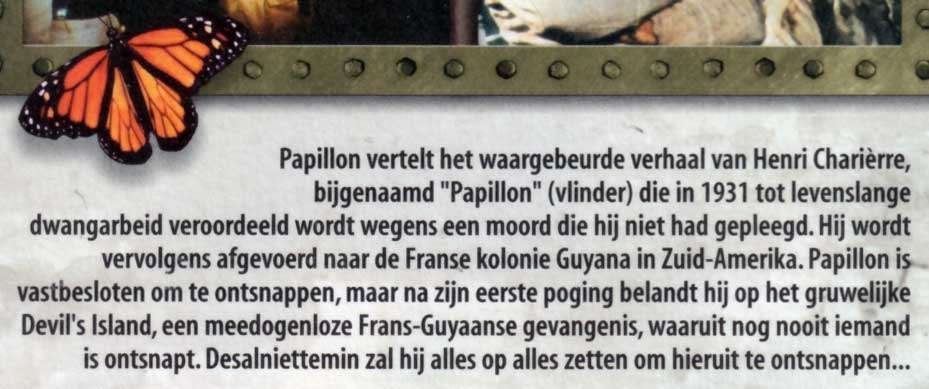 Papillon - DVD, 1960 tot 1980, Verzenden, Nederlands, Remastered