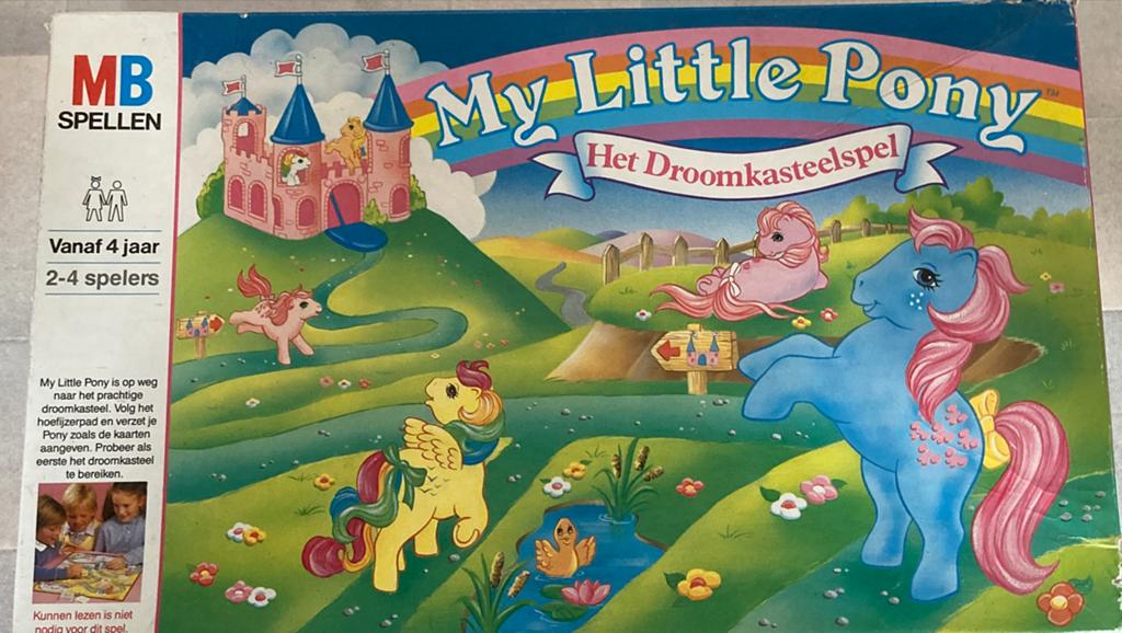 My Little Pony: Het Droomkasteelspel (MB Spellen), Ophalen of Verzenden, Zo goed als nieuw