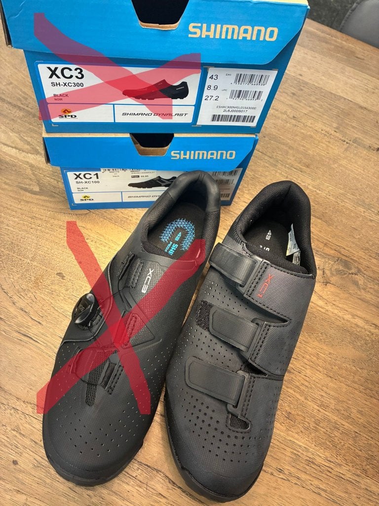 Shimano mountainbikeschoenen - XC1 Maat 42 & 43, Ophalen of Verzenden, Nieuw, Overige maten, Schoenen