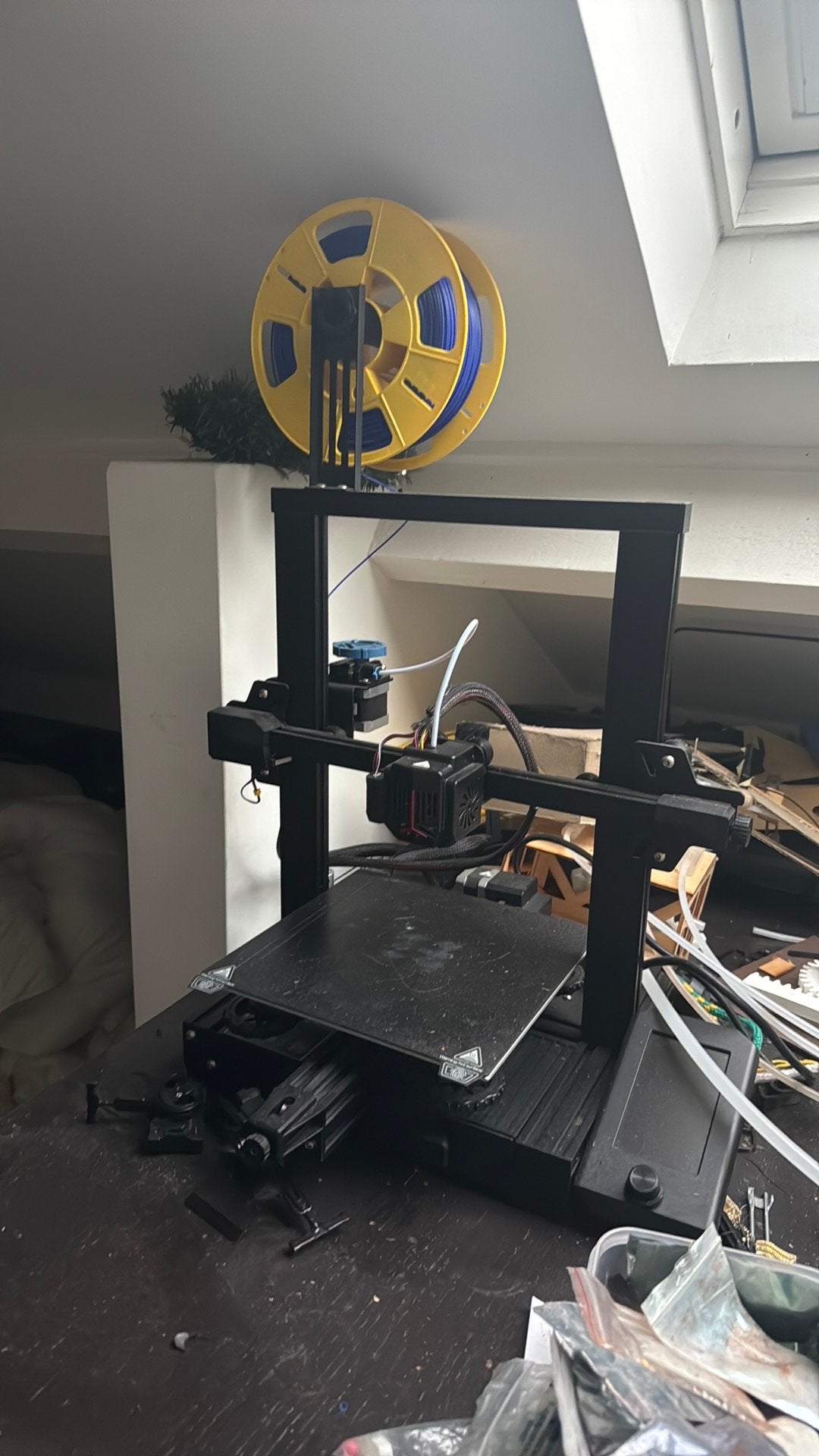 Creality 3D printer, gebruikt maar netjes!, Ophalen of Verzenden, Gebruikt, Filament