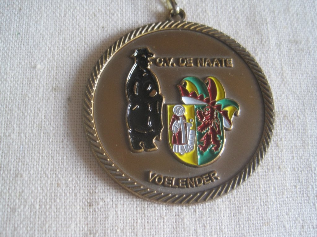 carnavals medaille de naate voerendaal, Ophalen of Verzenden, Overige materialen