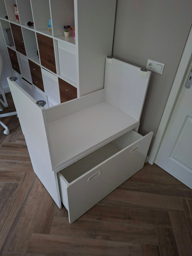 Ikea kinderbureau + kinderstoeltjes, Ophalen, Gebruikt, Overige typen