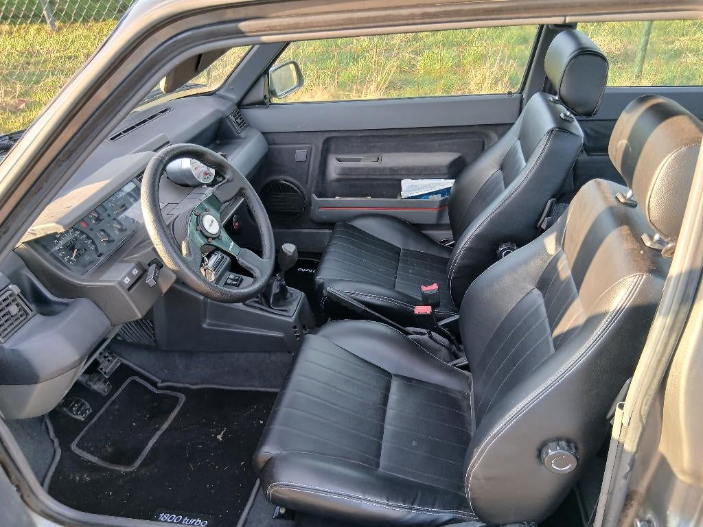 renault 5 gt   renault 5 evokit PROJECT OPGAVE, Auto's, Voorwielaandrijving, Zwart, 4 cilinders, Overige bekleding