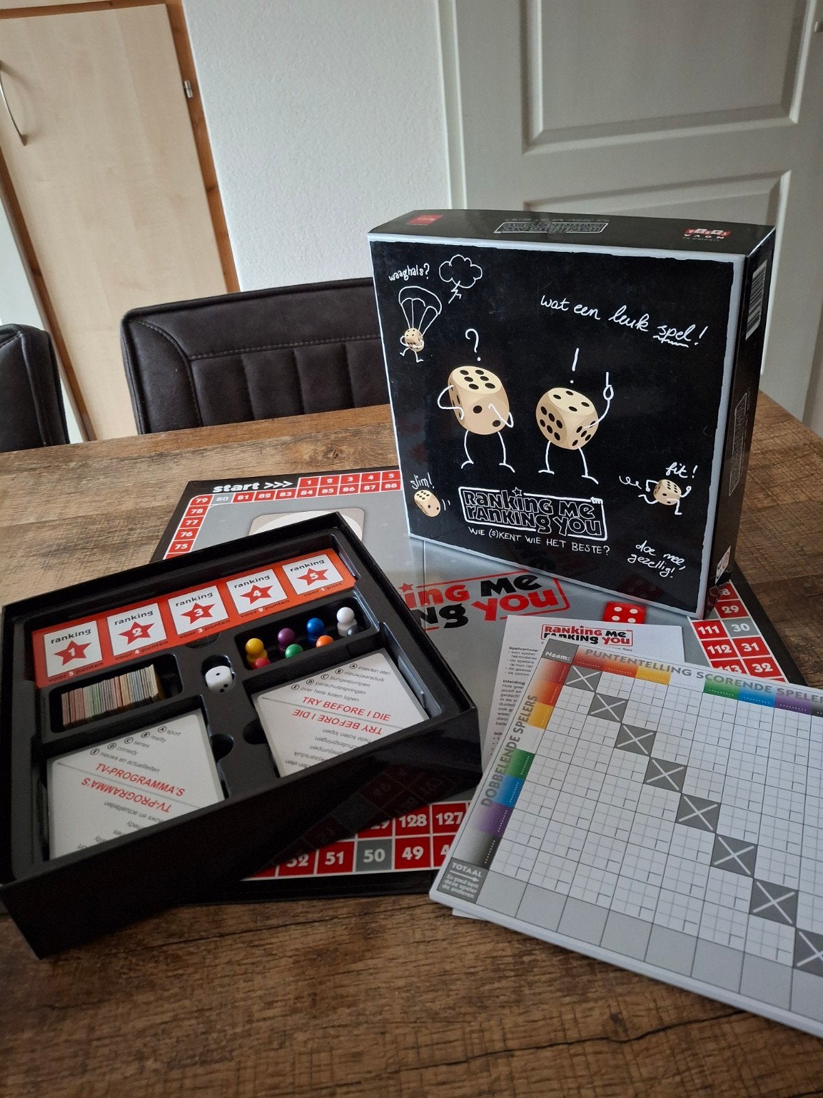 Ranking me ranking you, Hobby en Vrije tijd, Gezelschapsspellen | Bordspellen, Ophalen of Verzenden