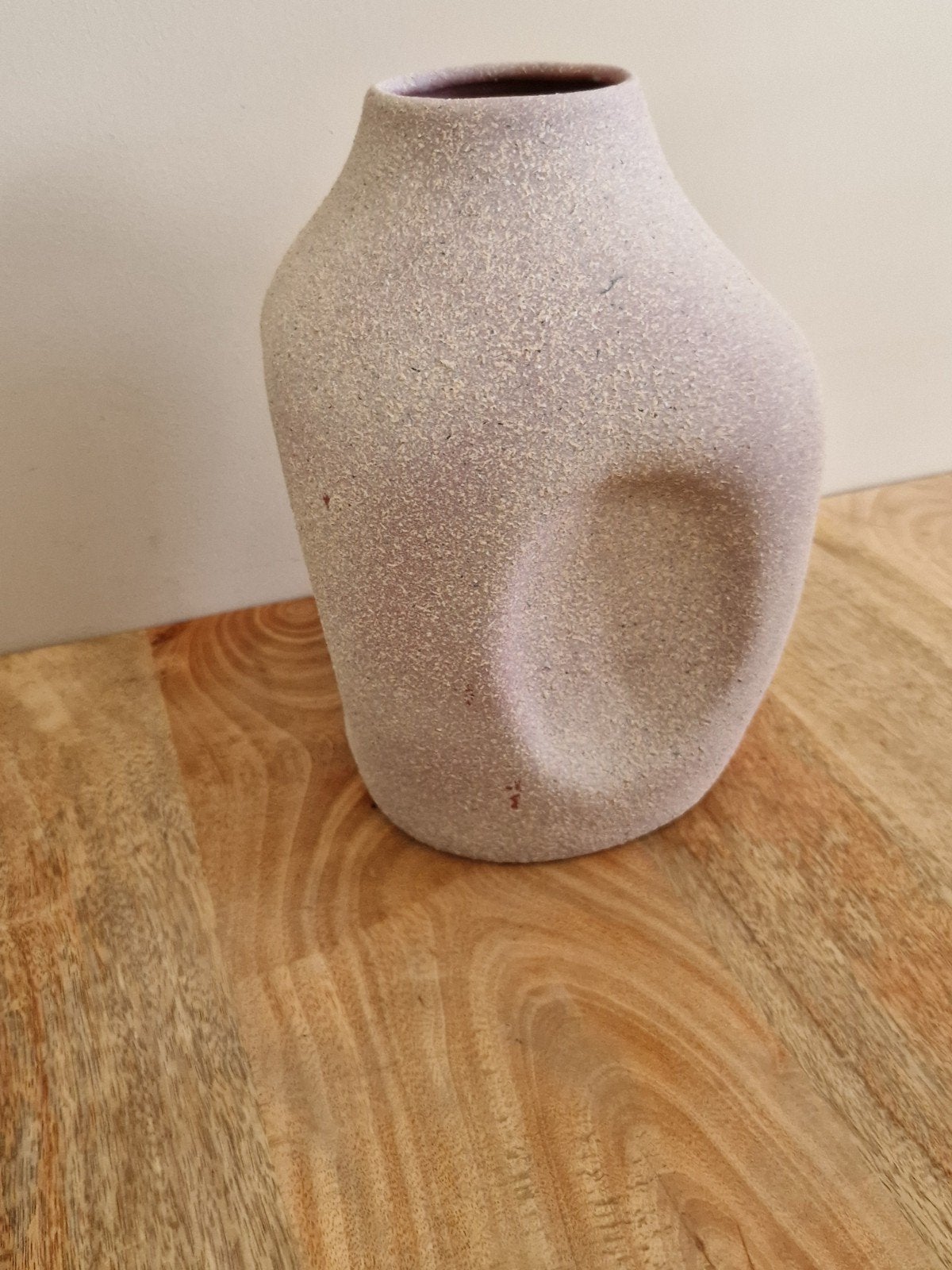 DIY gespoten vaas, niet volledig gedekt, Overige materialen, Gebruikt, Paars, Ophalen of Verzenden