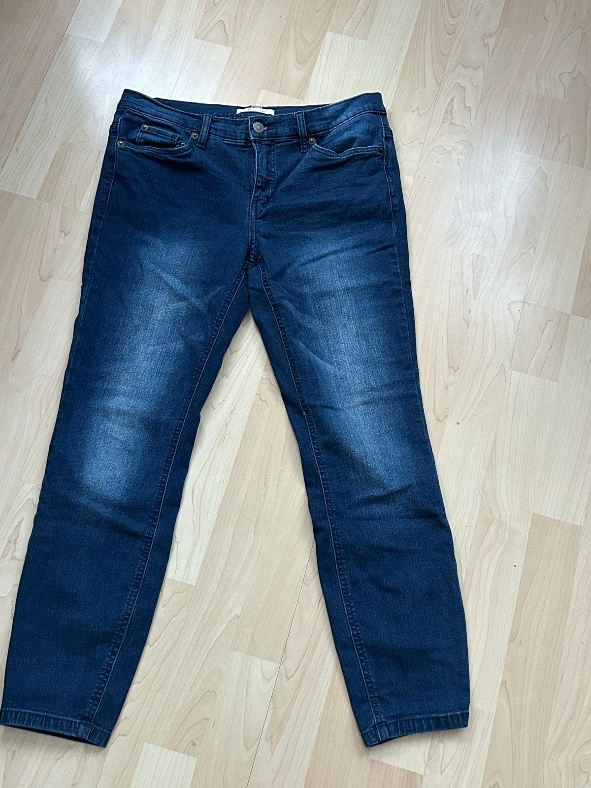 Mooie Bonprix spijkerbroek maat 44 - Zo goed als nieuw, Ophalen of Verzenden, Zo goed als nieuw, Blauw, W33 - W36 (confectie 42/44)