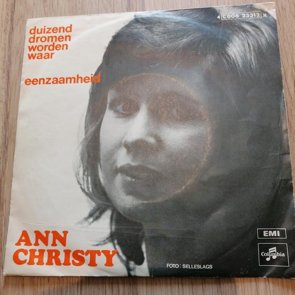 Ann Christy /duizend dromen worden waar, Cd's en Dvd's, Vinyl | Nederlandstalig, Ophalen of Verzenden, Gebruikt, Overige formaten