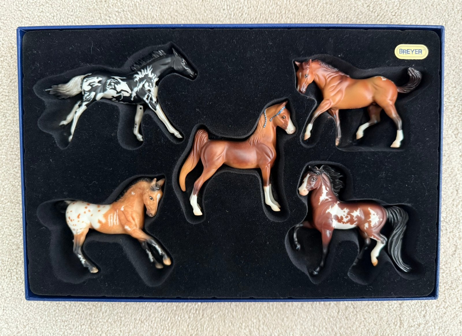 Breyer Stablemates Mini Connoisseur JAH SR, Ophalen of Verzenden, Zo goed als nieuw, Paard, Beeldje of Figuurtje