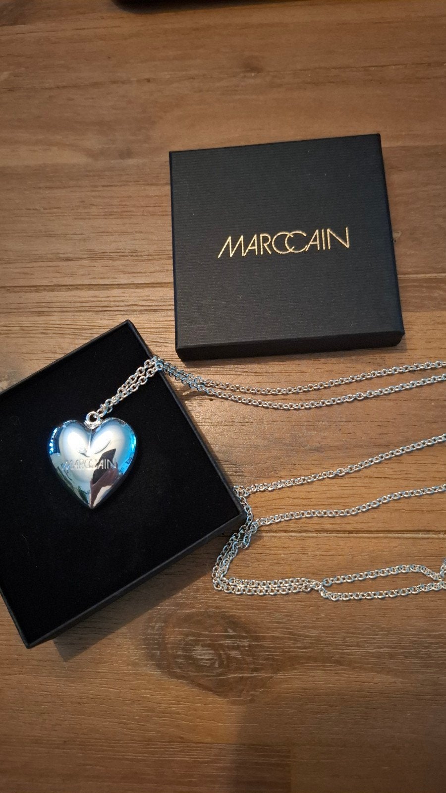 MarcCain ketting met hanger in originele doos, Sieraden, Tassen en Uiterlijk, Kettingen, Nieuw, Overige materialen, Zilver, Met hanger