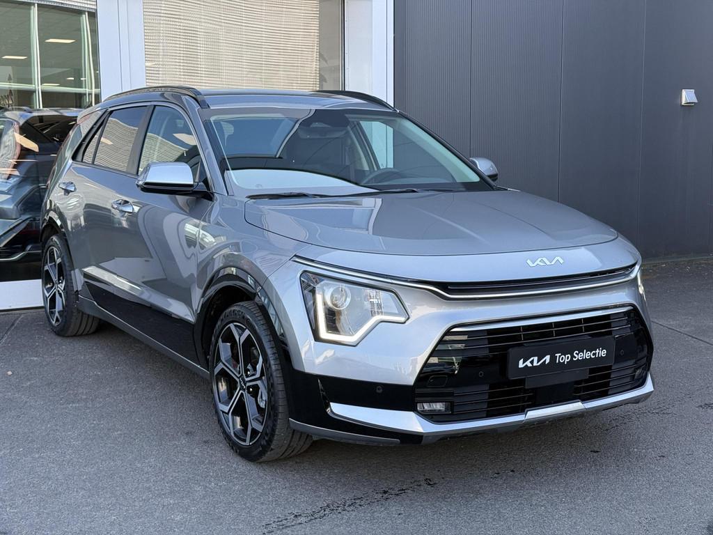 Kia Niro 1.6 GDi Hybrid DynamicLine | 18 inch | Navigatie |, 1374 kg, Gebruikt, Euro 6, Leder en Stof