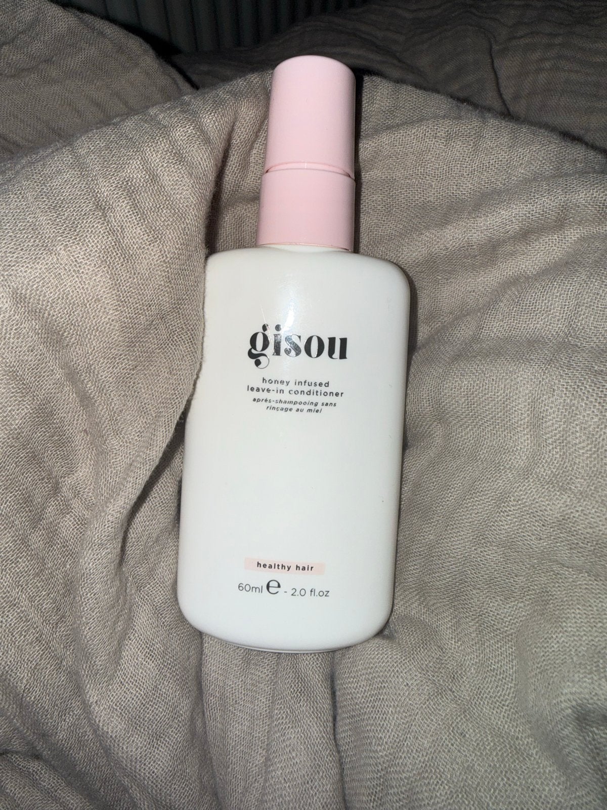 Gisou Honey Infused Leave-in Conditioner (20ml over), Ophalen of Verzenden, Gebruikt, Haarverzorger of -hersteller