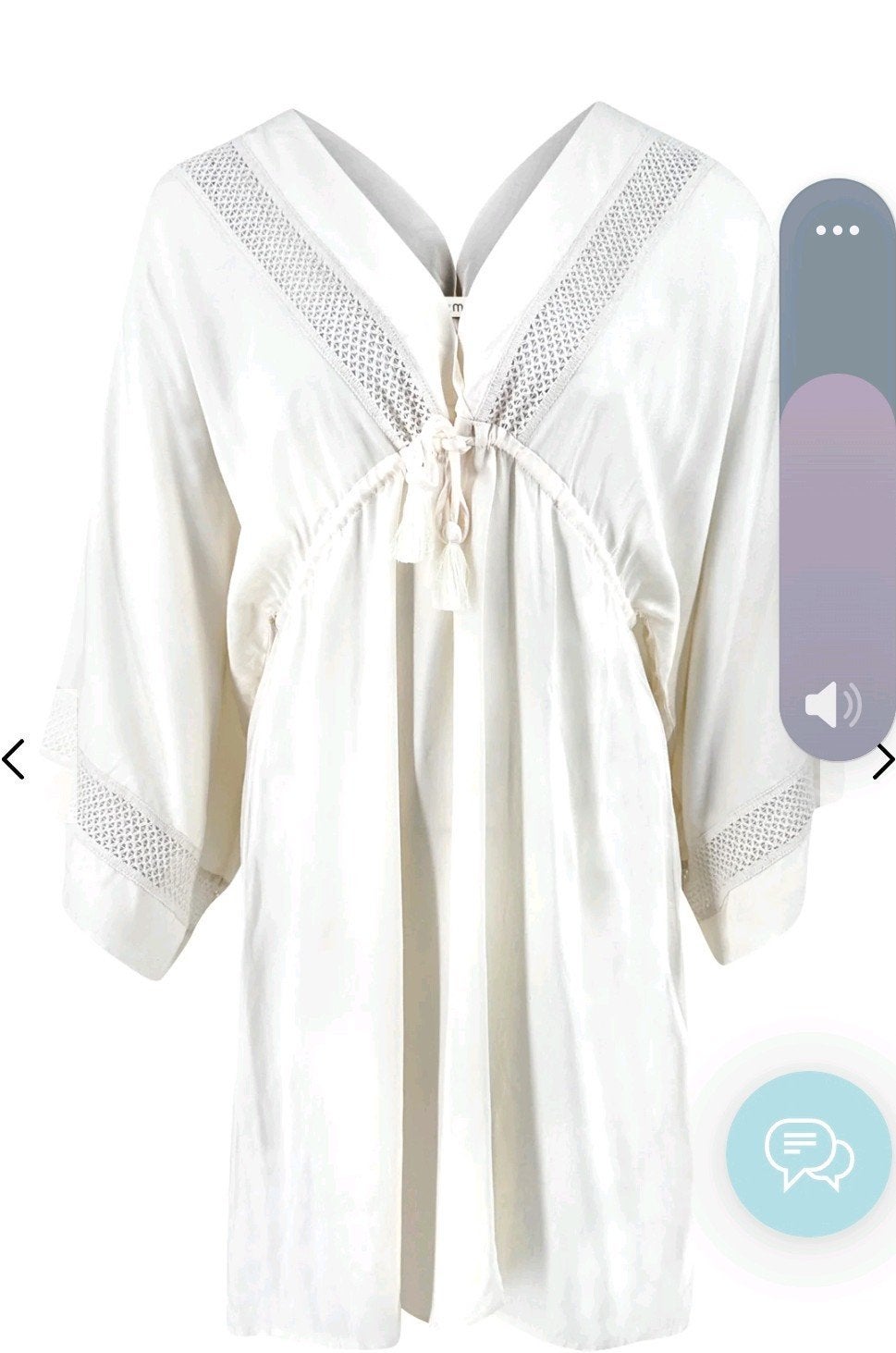 Ibiza tuniek van IBZ mode Ivory XL, Kleding | Dames, IBZ mode, Ophalen of Verzenden, Nieuw, Maat 46/48 (XL) of groter