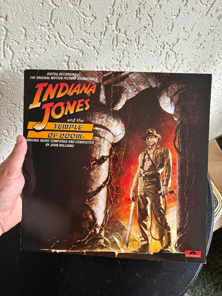 John Williams - Indiana Jones And The Temple Of Doom - 1984, Film en Theater, Ophalen of Verzenden, Gebruikt, 12 inch