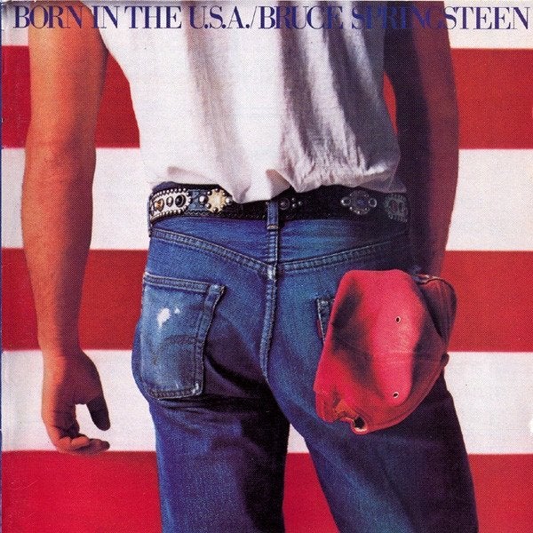Bruce springsteen – born in the u.s.a. Cd cdcbs 86304 (1984), Verzenden, Zo goed als nieuw, Poprock