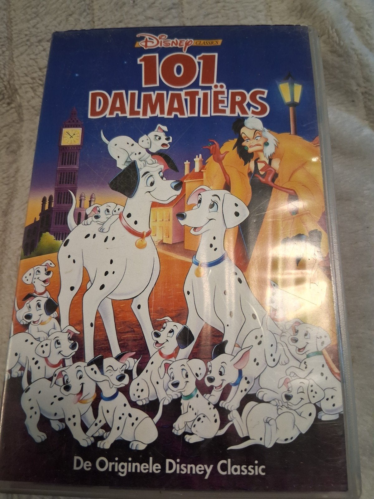 101 Dalmatiërs VHS - Disney Classics, Ophalen of Verzenden