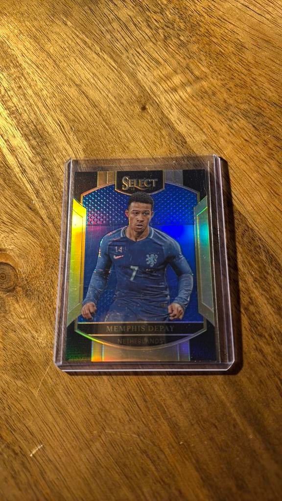 Depay /299 Panini Select 2016/17, Hobby en Vrije tijd, Ophalen of Verzenden, Nieuw, Plaatje