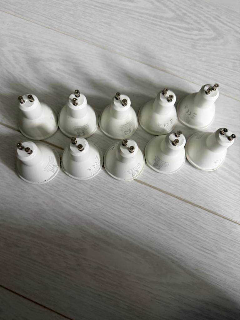 10x LSC Smart Connect GU10 LED Spotjes - 5.5W, Dimbaar, WiFi, 30 tot 60 watt, Led-lamp, Nieuw, Overige fittingen
