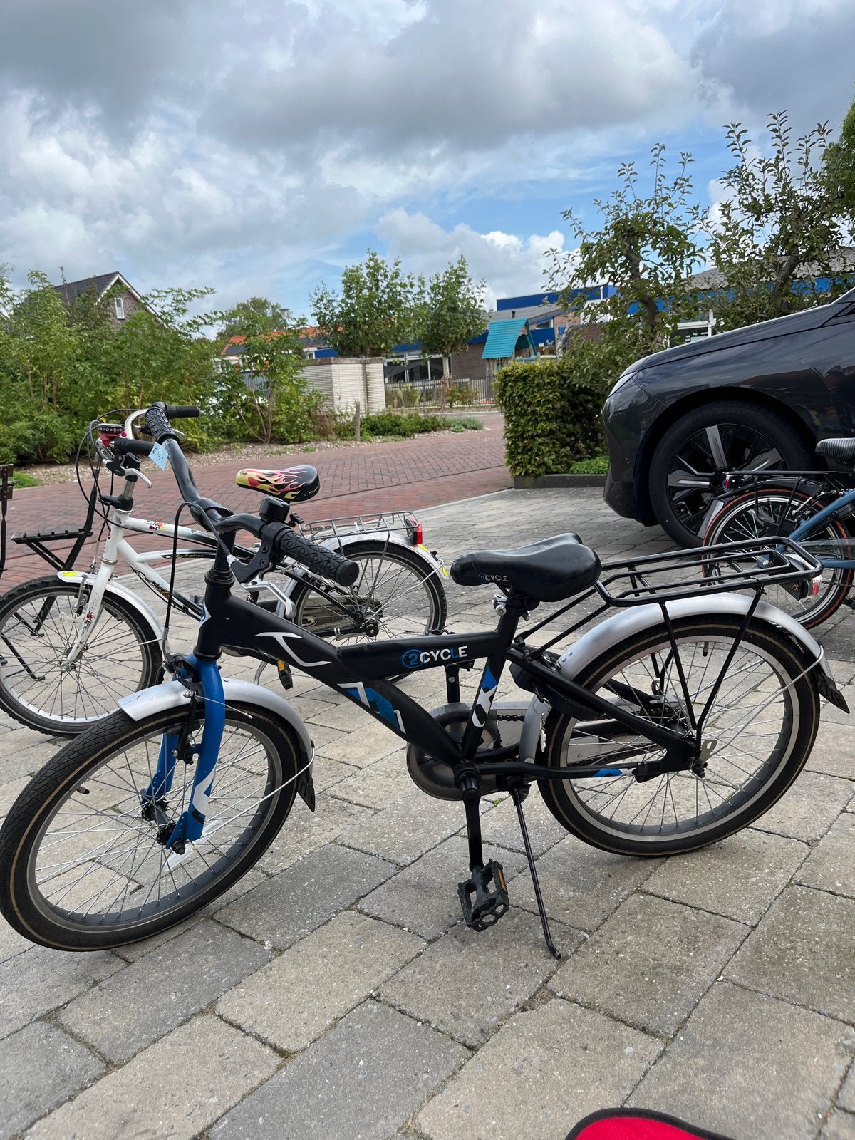 20 inch jongensfiets 2cycle - Zwart/Blauw, Ophalen, Gebruikt