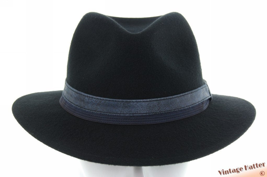 Outdoor gleufhoed Stetson Traveller zwart wol M, L, XL nieuw, 60 cm (XL, 7½ inch) of meer, Stetson, Hoed, Nieuw