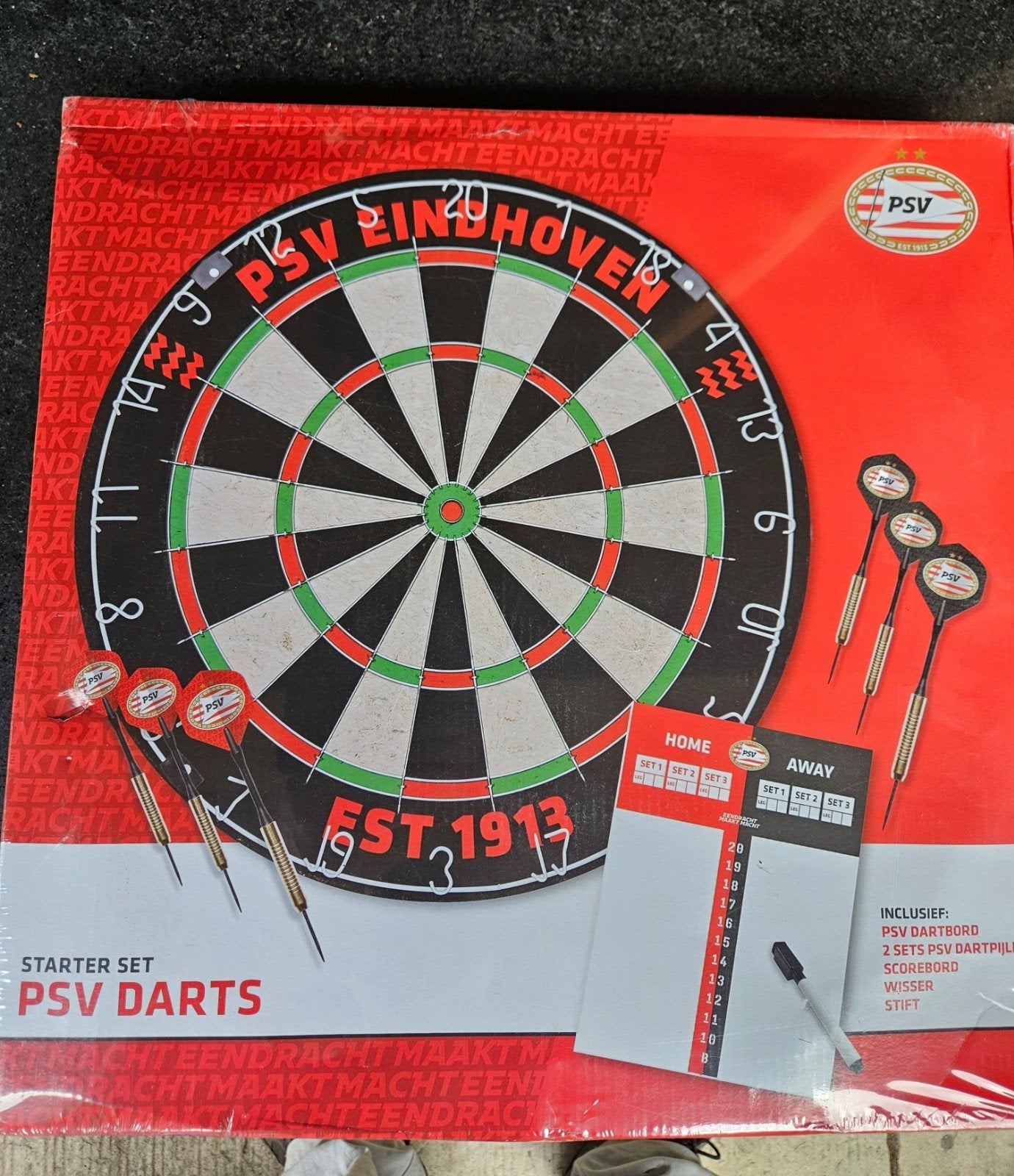 Dartbord nieuw P.S.V., Ophalen of Verzenden, Nieuw, Dartbord