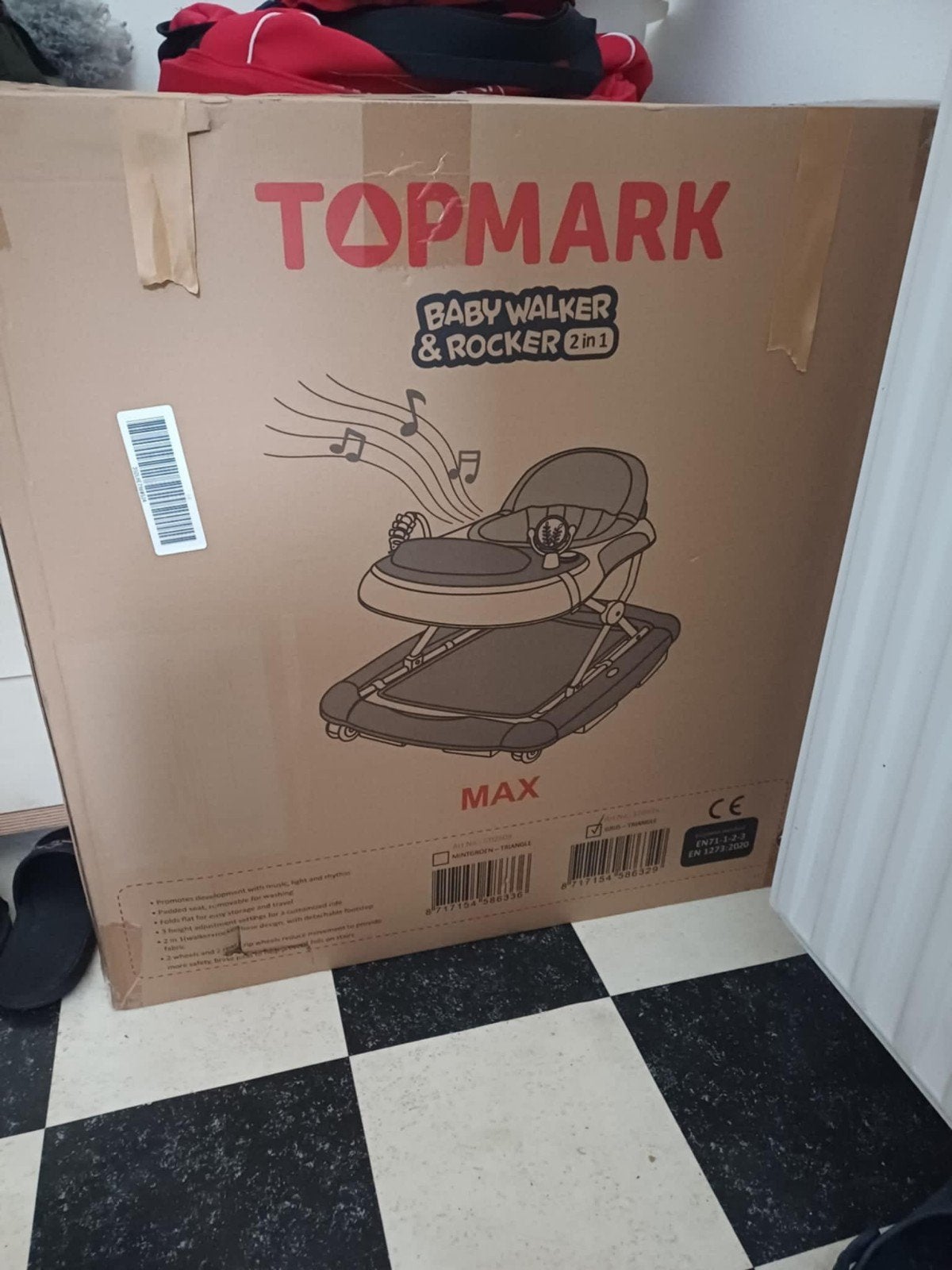 Topmark loopstoel, Ophalen, Gebruikt