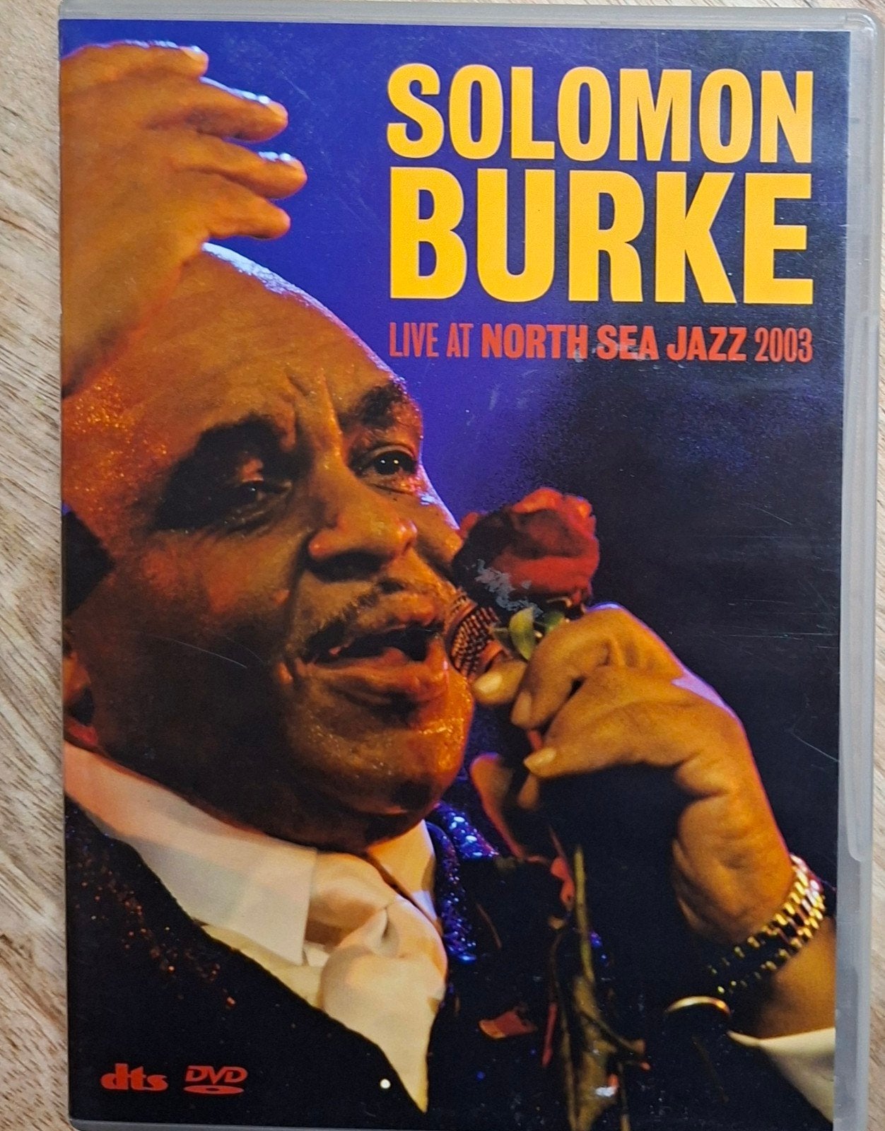 Solomon Burke - Live At North Sea Jazz 2003 DVD, Spaans, Alle leeftijden, Inclusief doosje, Ophalen of Verzenden
