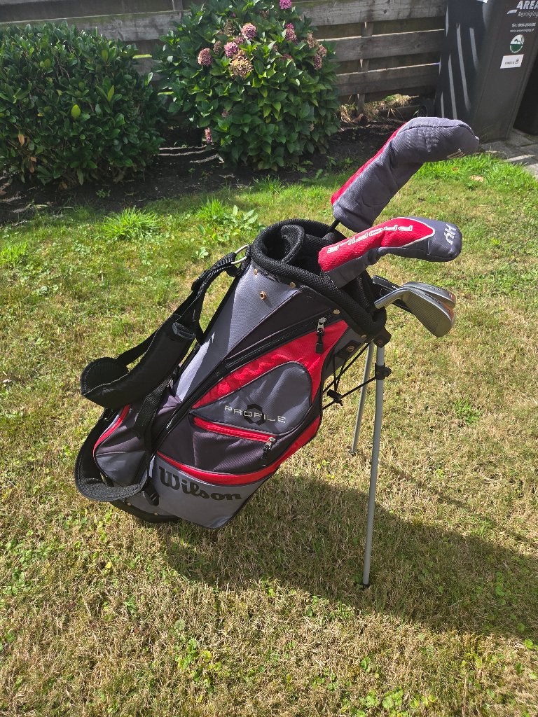 Golfset half beginners 1" inch verlengd graphite, Sport en Fitness, Golf, Ophalen, Gebruikt, Set, Overige merken
