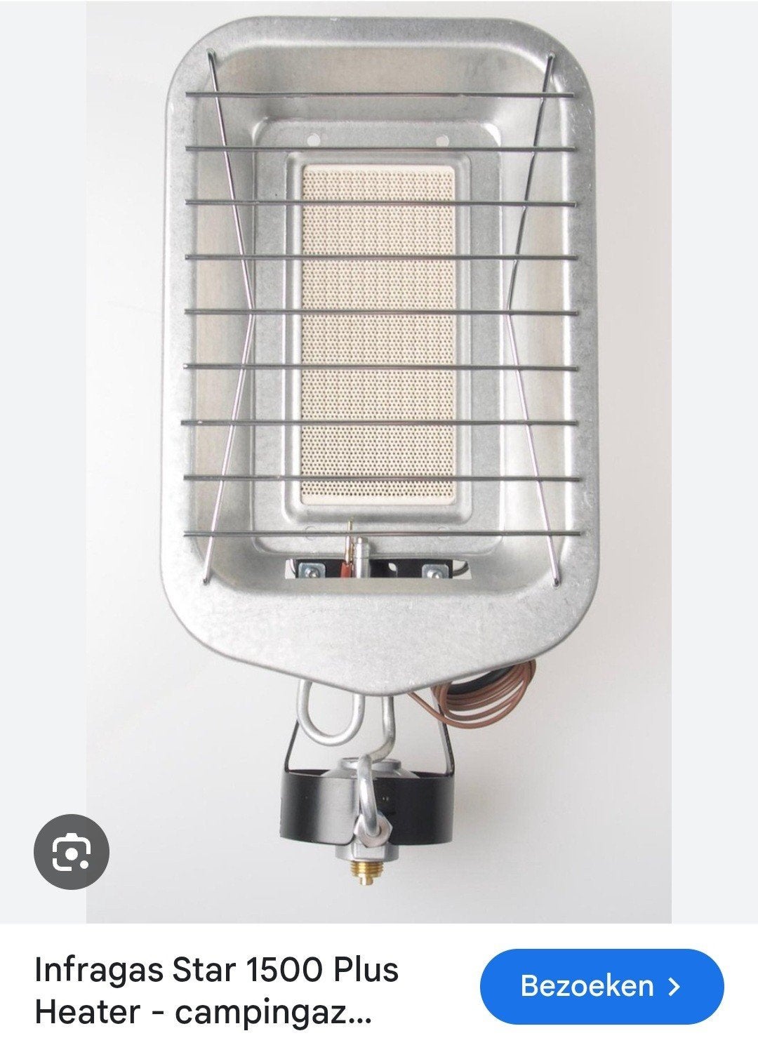 Infragas Star 1500 Plus Heater - campingaz kachel, Ophalen of Verzenden, Gebruikt