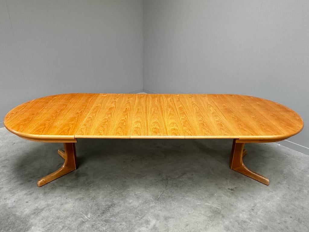 Vintage uitschuibare tafel jaren 60 70 deens design 60s 70s, Ophalen