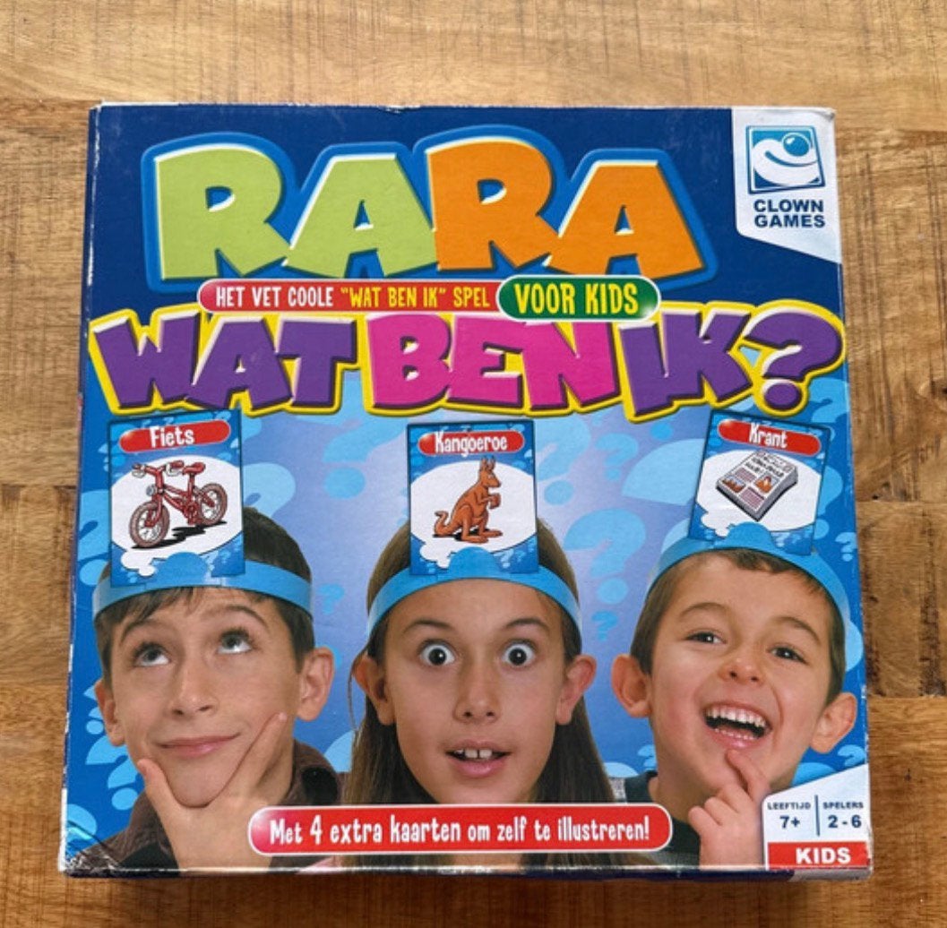 Spel: rara wie ven ik, Ophalen of Verzenden, Gebruikt