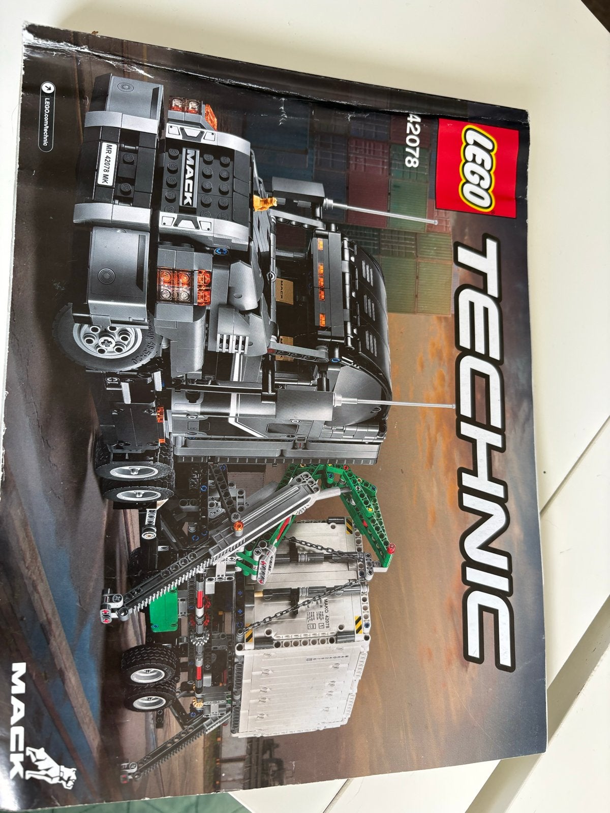 Lego Technic 42078 Mack Anthem (niet compleet), Ophalen of Verzenden, Gebruikt, Overige merken