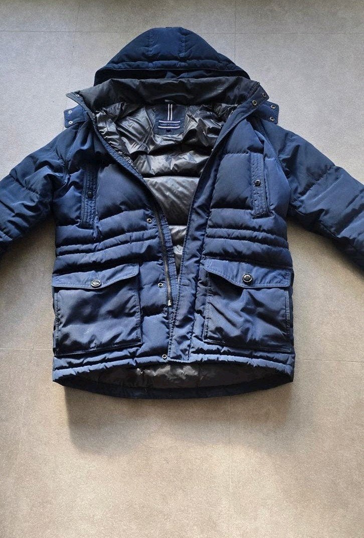 super warm jack Tommy Hilfiger, Maat 52/54 (L), Blauw, Tommy Hilfiger, Ophalen of Verzenden