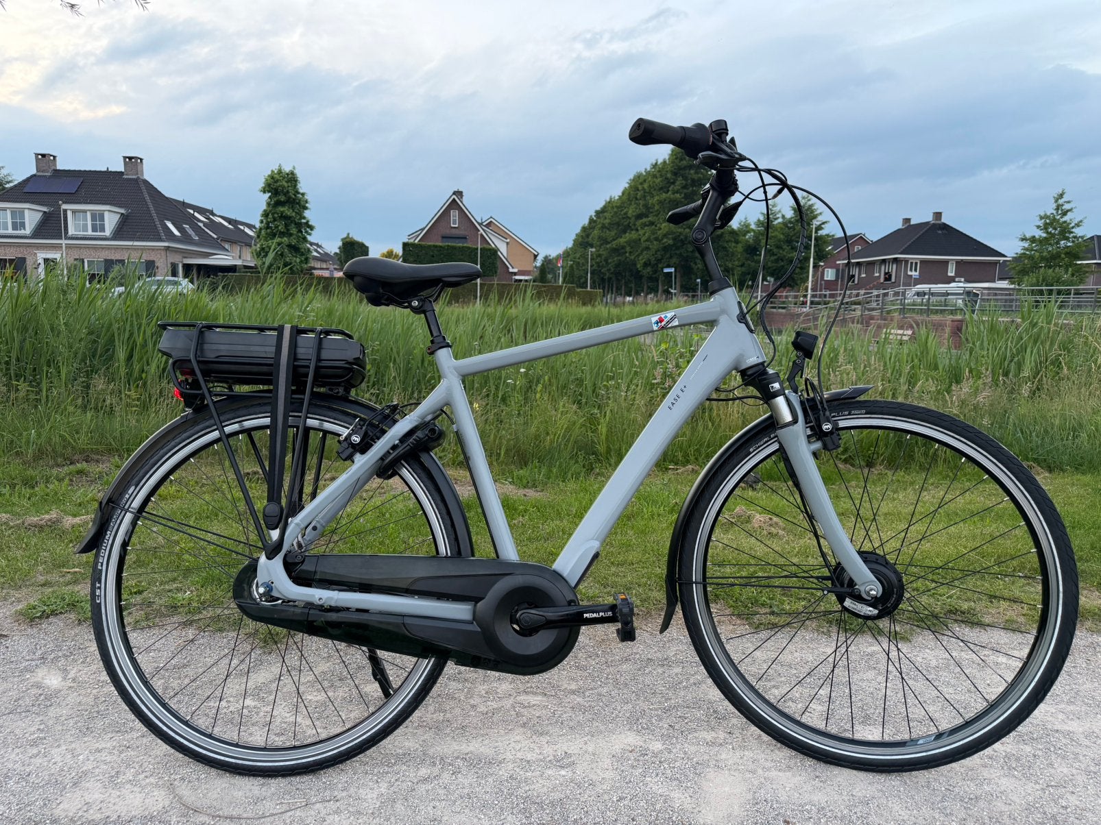 Giant ease e+ Elektrische heren  fiets weinig kiloneters, Fietsen en Brommers, Ophalen, Giant, Zo goed als nieuw, 50 km per accu of meer