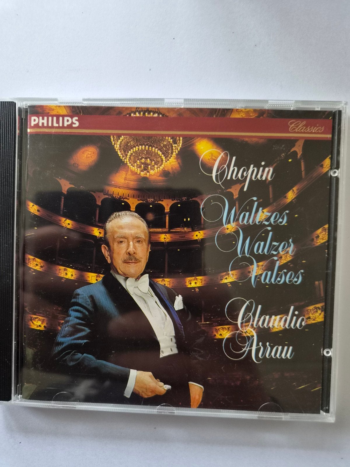 Chopin: Waltzes - Claudio Arrau (Philips Classics CD), Chopin, Ophalen of Verzenden, Zo goed als nieuw, Romantiek