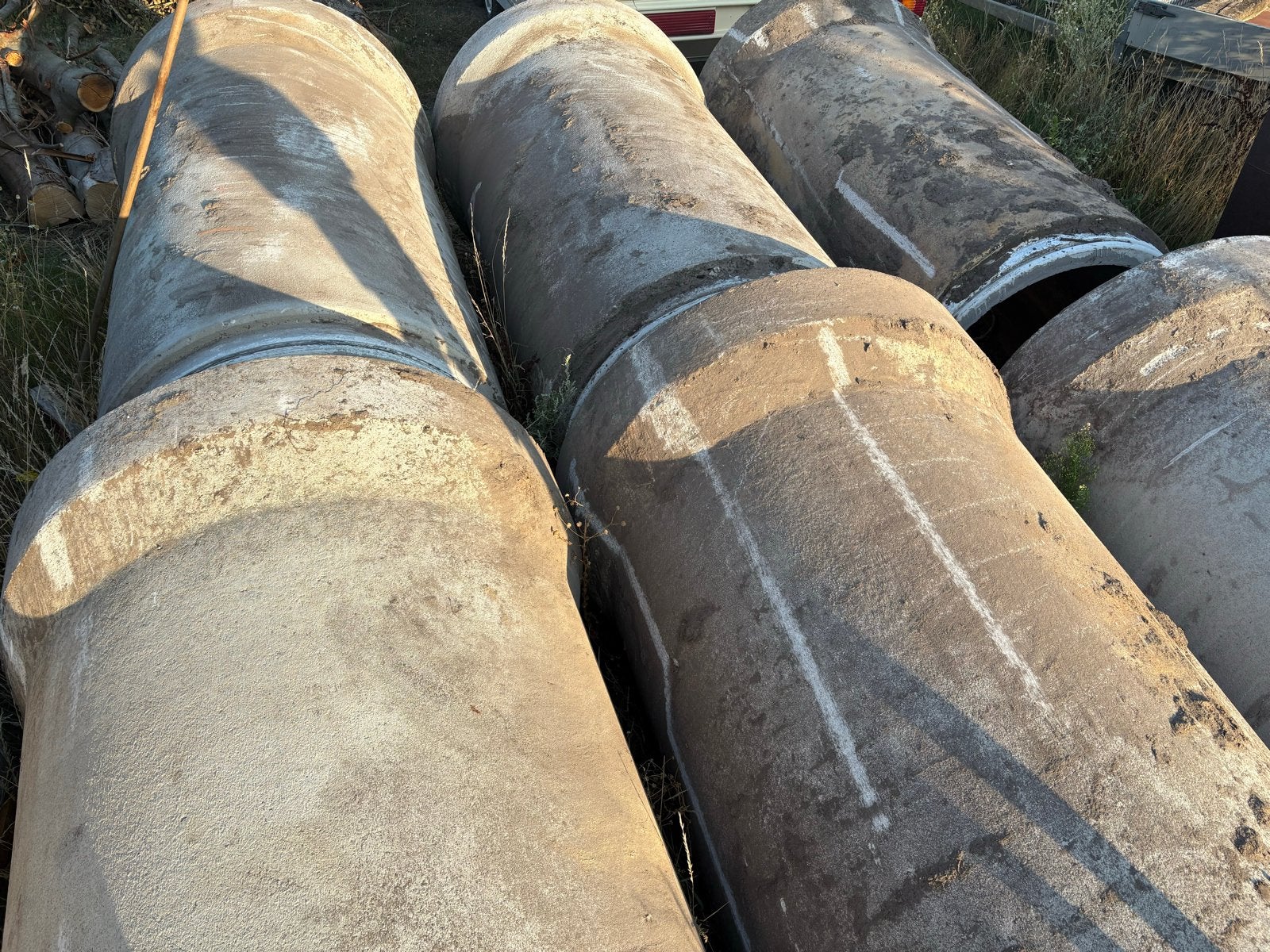 Duikers dm 100, Lengte 2500, 8 stuks, Verzenden, 2 tot 4 meter, Nieuw, 80 mm of meer