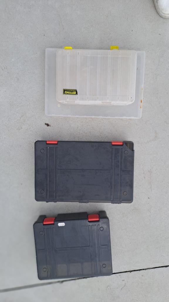 Assortiment bakken...fox en spro, Watersport en Boten, Ophalen of Verzenden, Koffer of Tas