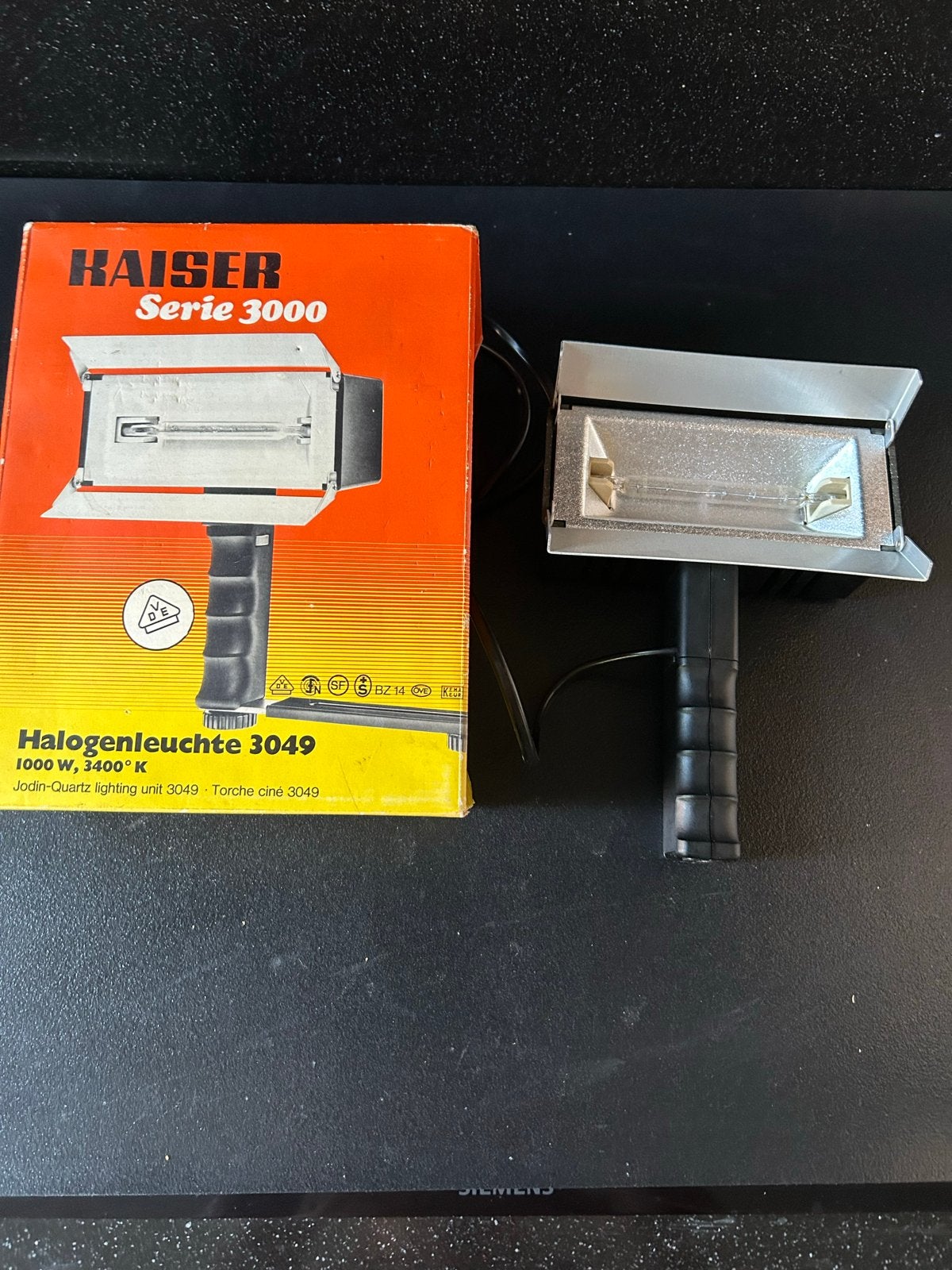 Kaiser Halogeenlamp Serie 3000 - 1000W Fotografie Licht, Overige merken, Belichting, Ophalen of Verzenden, Zo goed als nieuw
