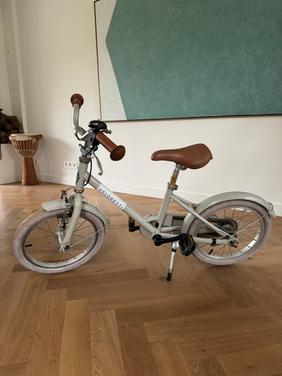 Veloretti kinderfiets 16 inch - Zo goed als nieuw, Fietsen en Brommers, Fietsen | Kinderfietsjes, Zo goed als nieuw, 16 tot 20 inch