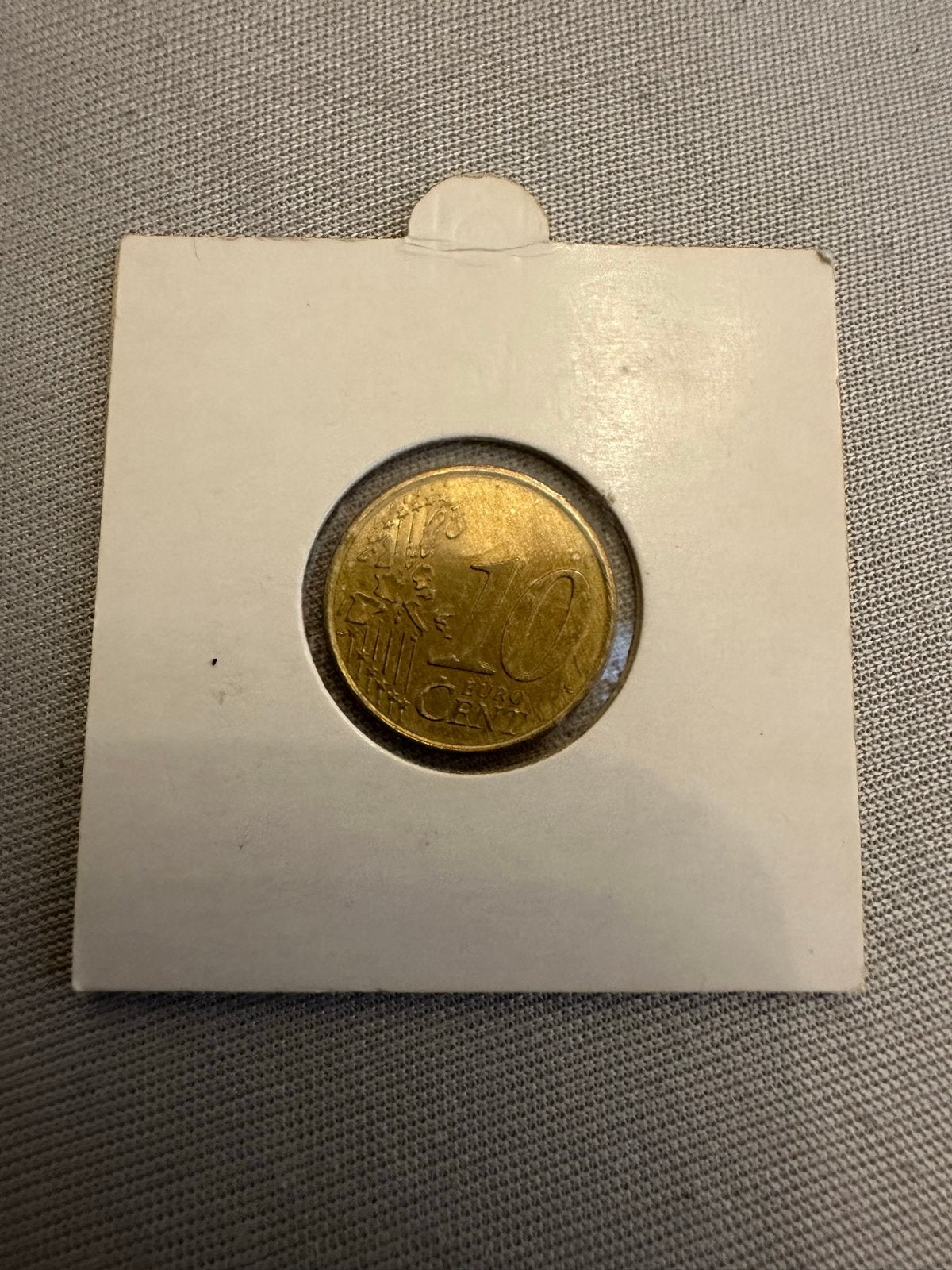 Monaco 10 cent 2001, Ophalen of Verzenden, Monaco, 10 cent, Losse munt