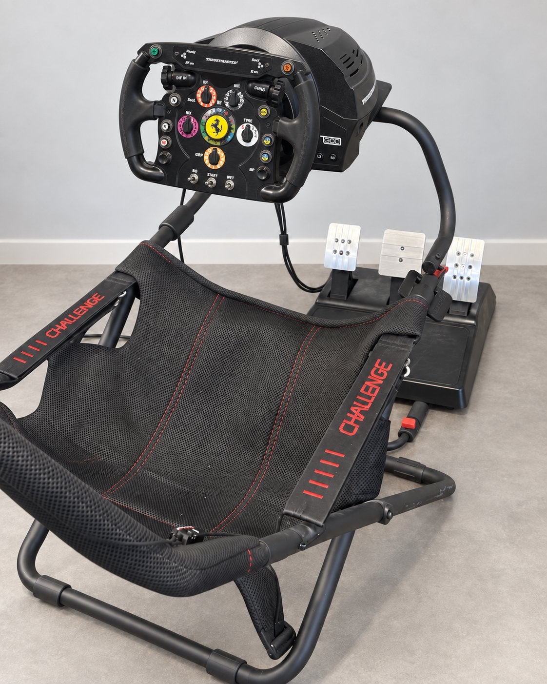 Playseat Challenge + T300 RS GT + Ferrari F1-stuur & Headset, Ophalen, Overige merken, Zo goed als nieuw