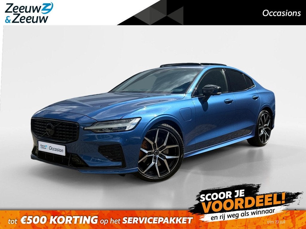 Volvo S60 2.0 T8 AWD Polestar Engineered 405 pk PHEV | 360 C, Auto's, Volvo, 12 maanden, Gebruikt, Euro 6, Blauw