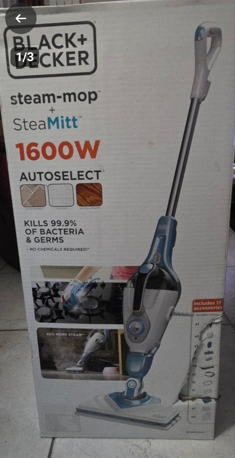 stoomcleaner, Ophalen of Verzenden, Nieuw, Stoomreiniger