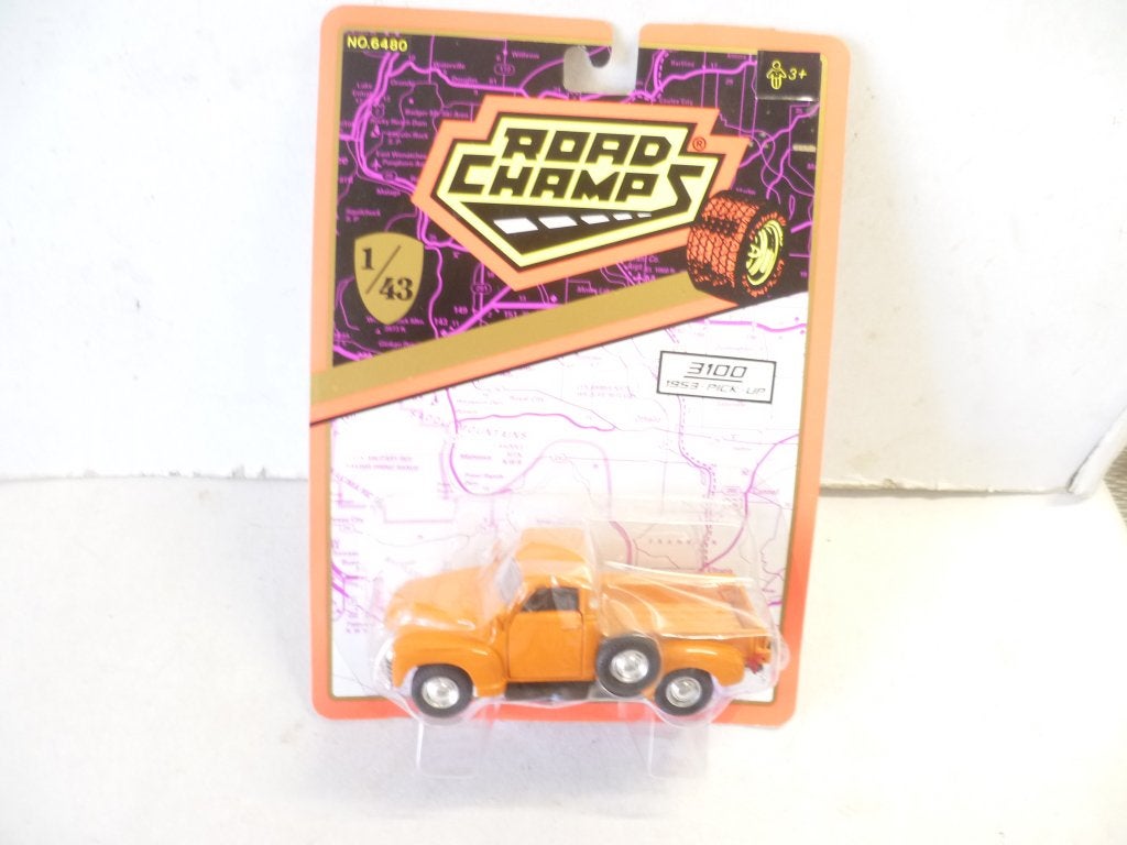 Road Champs Chevrolet 3100 1953 Pick Up 1:43 modelauto., Ophalen of Verzenden, Nieuw, Auto, Overige merken
