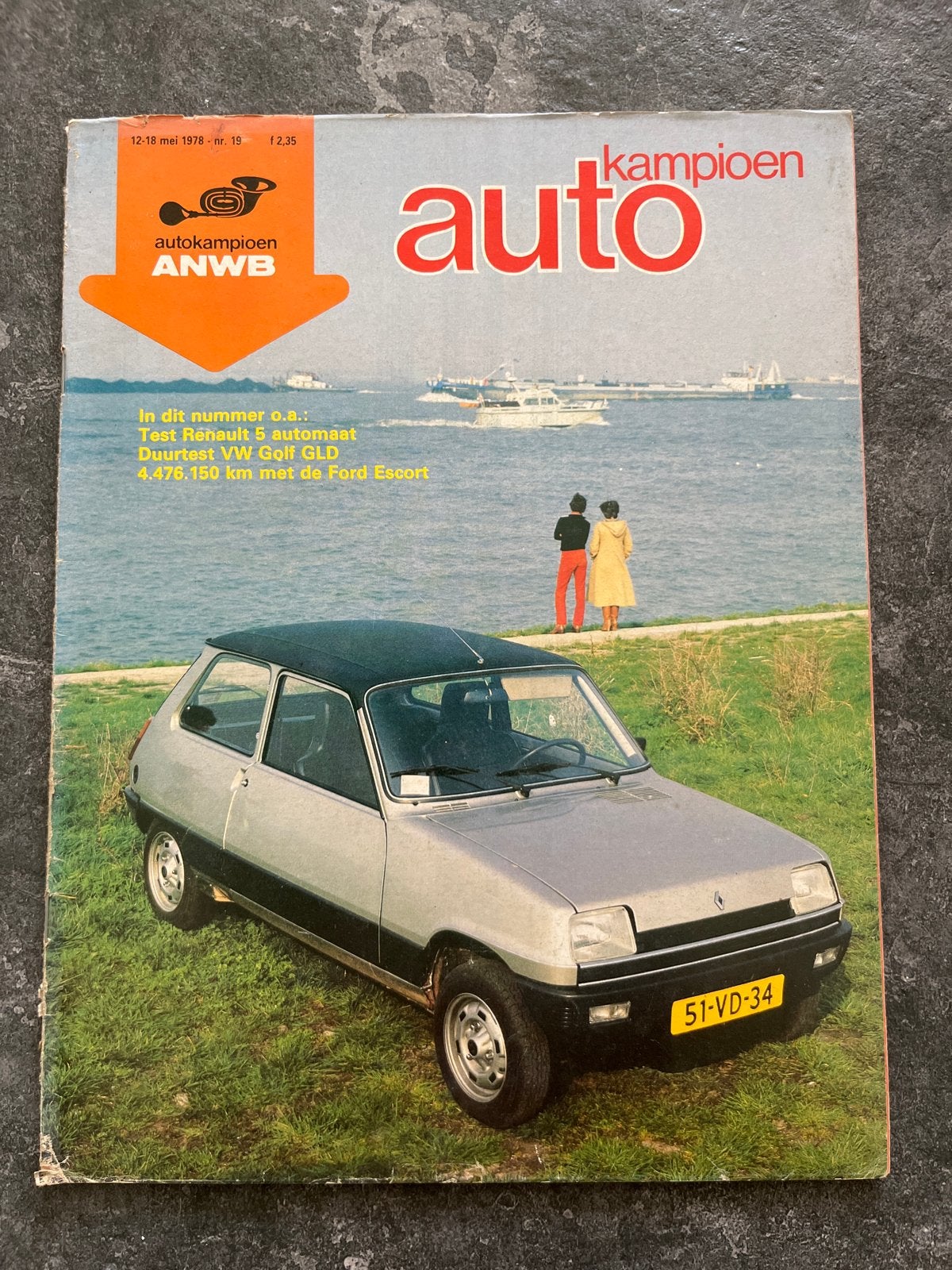 Auto Kampioen ANWB - Renault 5 Automaat Test (1978), Ophalen of Verzenden, Gelezen, Renault