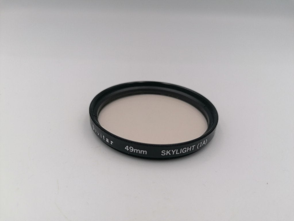 Vintage skylight Vivitar 1A filter 49mm, Ophalen of Verzenden, Gebruikt, Minder dan 50 mm, Overige typen