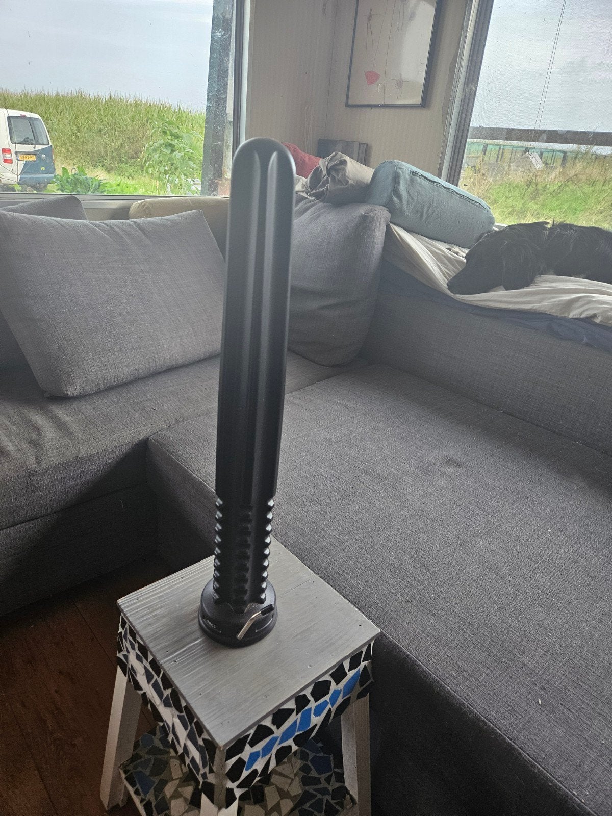 Doff 'N Donner cone, Ophalen, Gebruikt