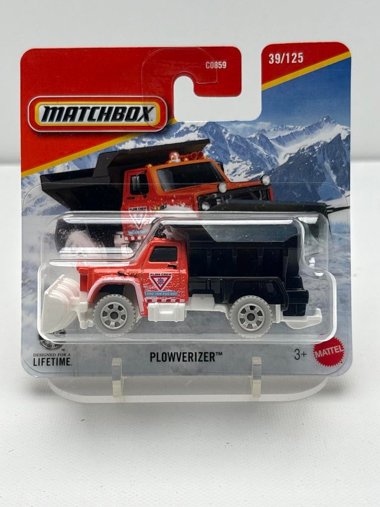 Matchbox Plowverizer Sneeuwschuiver - Nieuw in verpakking, Auto, Nieuw, Ophalen of Verzenden, Mattel