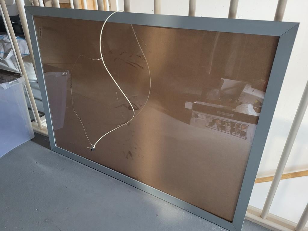 Schilderij lijst 105 x 75 binnenkant 98 x 68, Ophalen, Gebruikt, Hout, 100 tot 125 cm