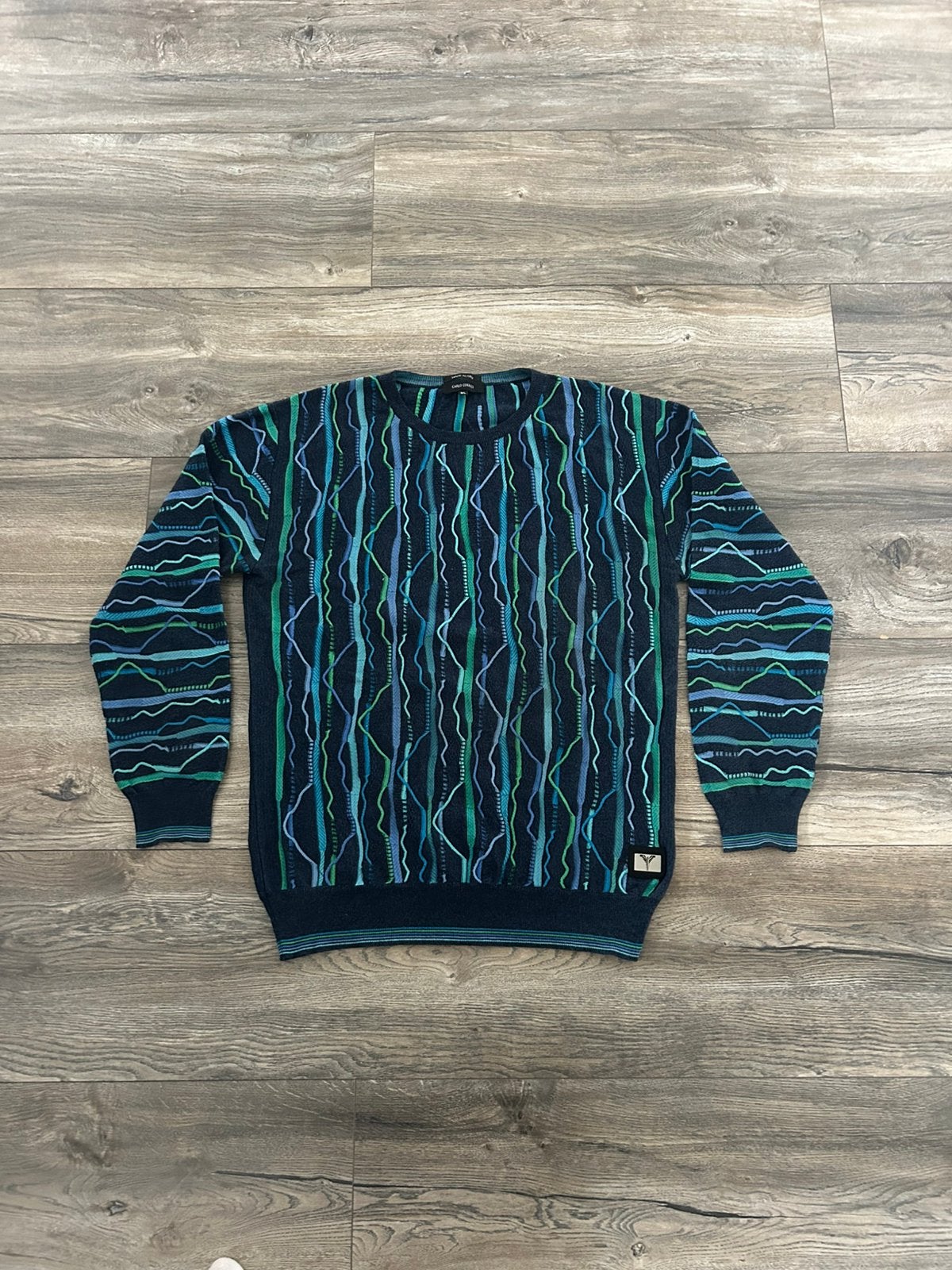 Carlo Colucci trui., Ophalen of Verzenden, Zo goed als nieuw, Maat 56/58 (XL), Meerkleurig