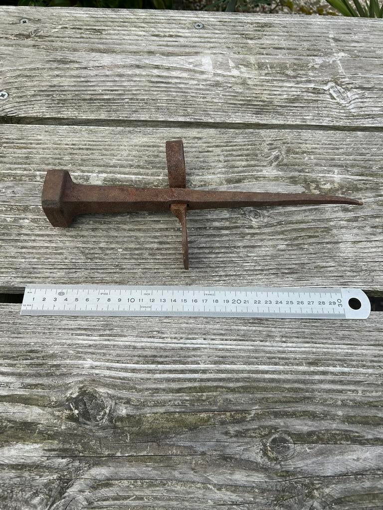 Haarijzer (slijpen zeis), Antiek en Kunst, Antiek | Gereedschap en Instrumenten, Ophalen of Verzenden